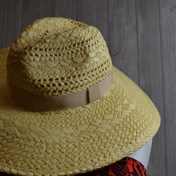 NWT Straw Cowboy Hat Sun Hat Torrid - LAST ONE 1 - Picture 2 of 7